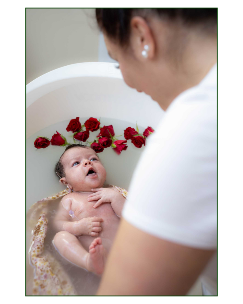 Bain émotionnel bébé